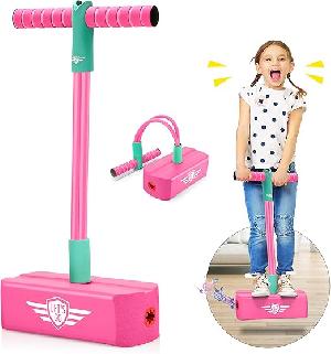 Bekijk leuke cadeautip : Faentwc Pogo Stick Jumper Springstok voor kinderen